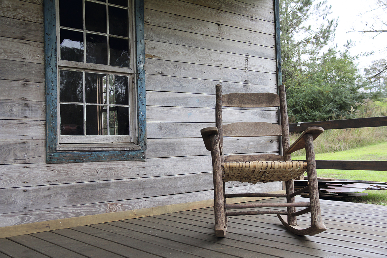 Vivienda rural junto a los pantanos de Alabama