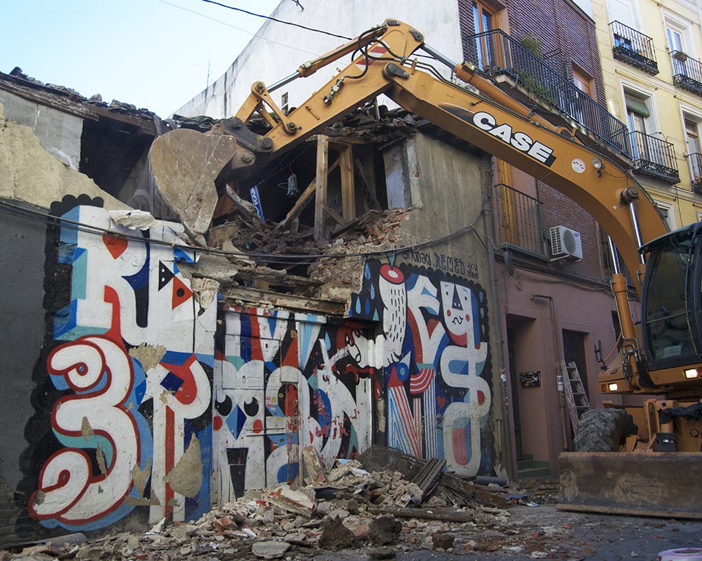 Demolición con obras de Remed y 3ttman