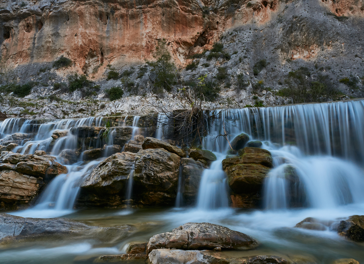 Pozas del río Clariano en Bocairent, Valencia