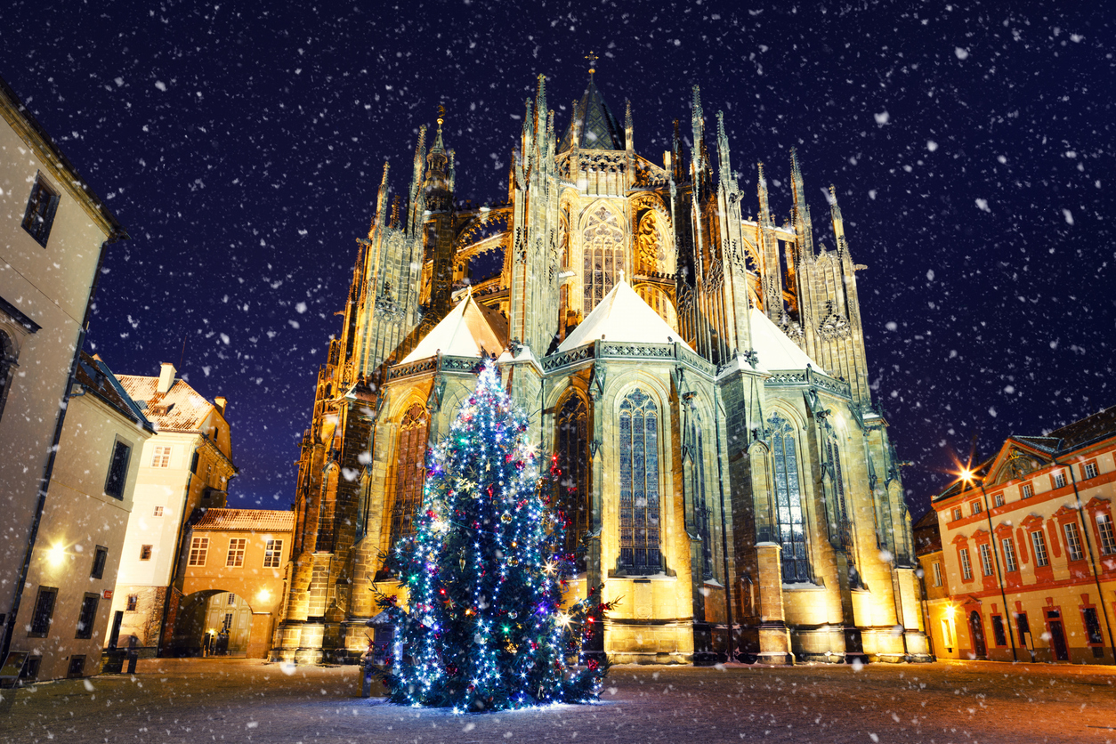 Navidad checa en la ciudad de Praga (© iStockphoto)